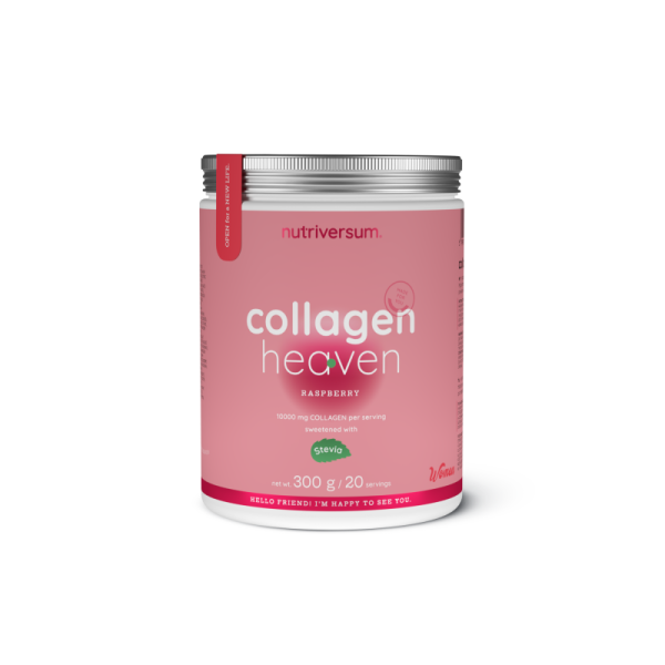 Колаген Nutriversum Collagen Heaven (малина зі стевією) 300 г