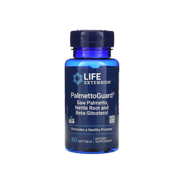 Добавка Life Extension PalmettoGuard Saw Palmetto, 60 софтгелів
