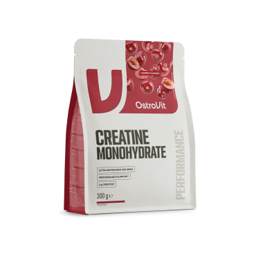 Креатин моногидрат OstroVit Creatine Monohydrate (вишня) 300 г