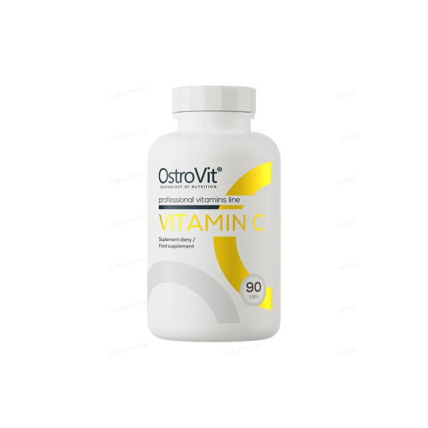 Витамин C OstroVit Vitamin C, 90 таблеток