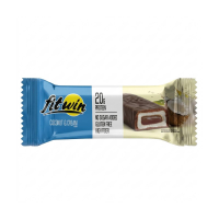 Протеїновий батончик FitWin без цукру (кокос та вершки) 60 г 