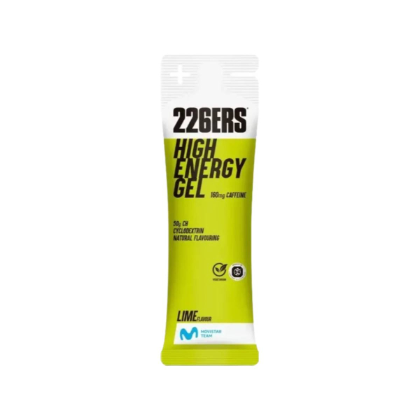 Гель енергетичний 226ERS High Energy Gel Caffeine (лайм) 76 г