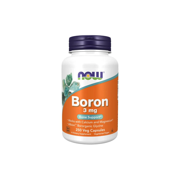 Бор Now Foods Boron, 3 мг, 250 капсул 