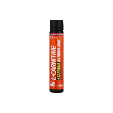 Амінокислота Olimp L-Carnitine + Caffeine Extreme Shot (вишня) 25 мл 