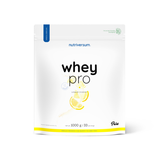 Протеин Nutriversum Whey Pro (лимонный йогурт) 1000 г