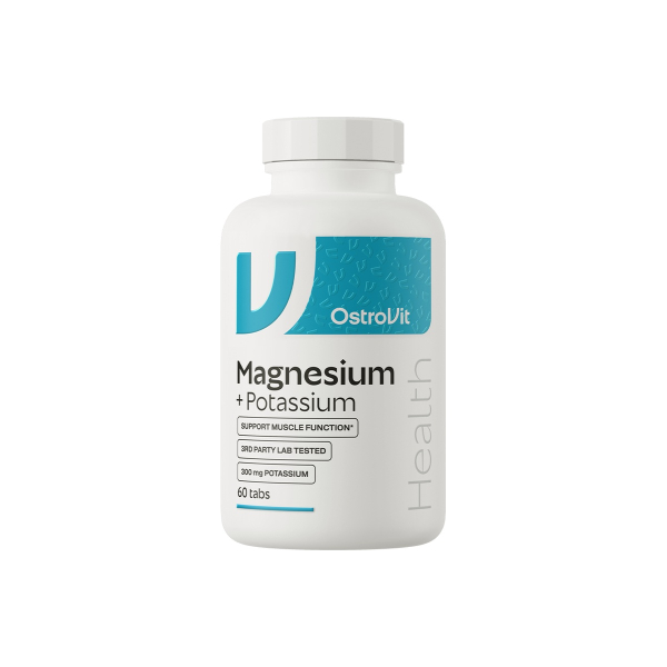 Магній + калій OstroVit Magnesium + Potassium, 60 таблеток  