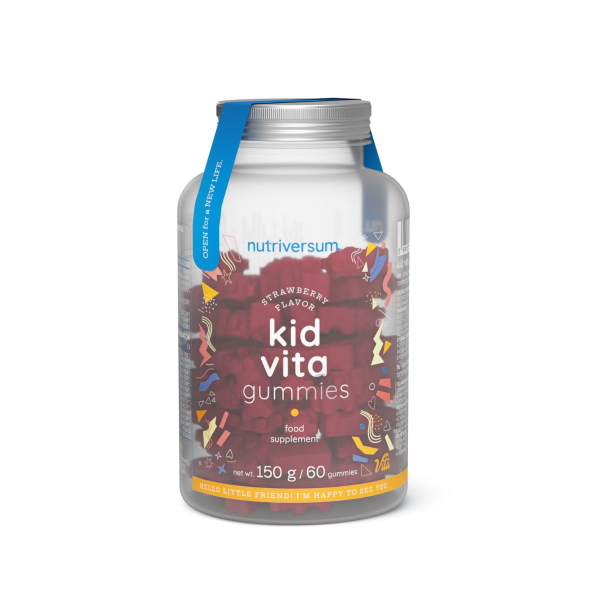 Мультивітаміни Nutriversum Kid Vita Gummies (полуниця) 60 таблеток