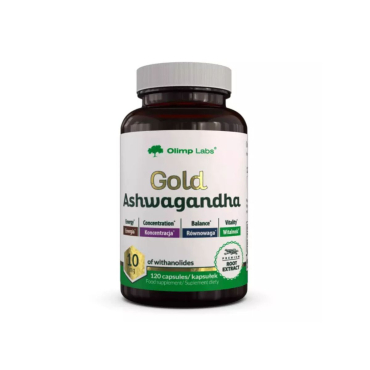 Ашваганда Olimp Gold Ashwagandha, 10 мг, 120 капсул