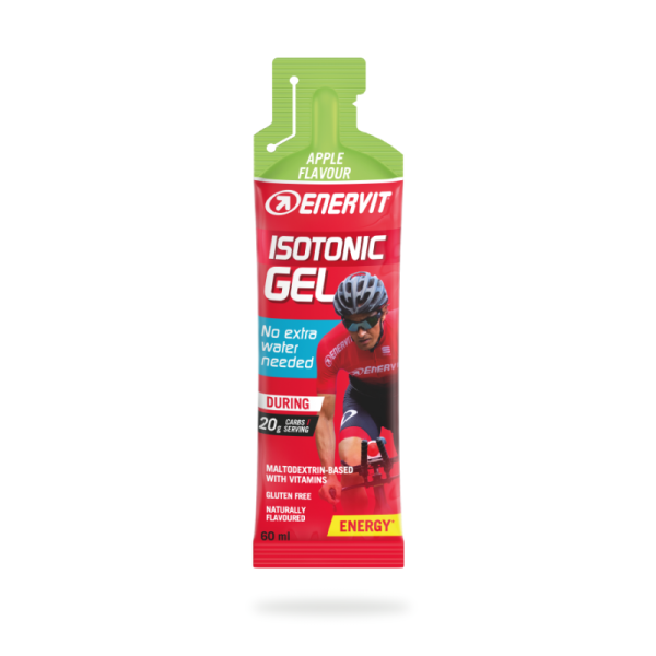 Гель ізотонічний Enervit Go Isotonic Gel (яблуко) 60 мл