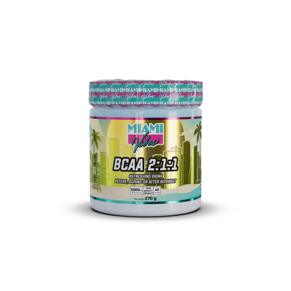 Амінокислоти MIAMI VIBES BCAA 2:1:1 (мохіто) 270 г 