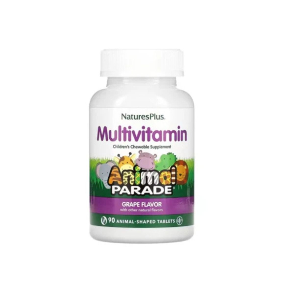 Мультивітаміни для дітей Nature's Plus AP (виноград) 90 жувальних таблеток