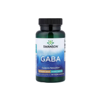 Амінокислота Swanson Gaba High Potency, 500 мг, 100 капсул