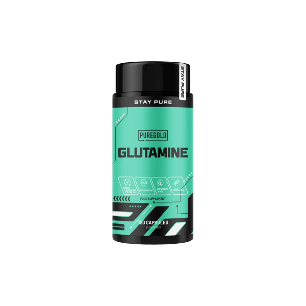 Глютамін PureGold Glutamine, 120 капсул 