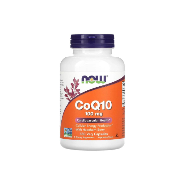 Коензим Q10 Now Foods CoQ10, 100 мг 180 капсул 