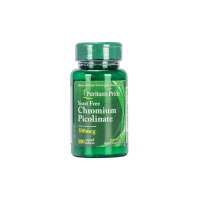 Хром Puritan's Pride Chromium Picolinate (без дріжджів), 500 мкг, 100 таблеток