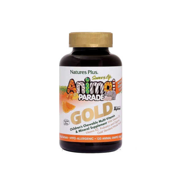Мультивітаміни для дітей Nature's Plus AP GOLD (апельсин) 120 жувальних таблеток