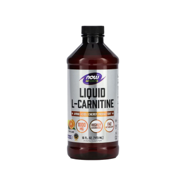 Амінокислота Now Foods L-Carnitine Liquid (цитрус) 1000 мг, 473 мл