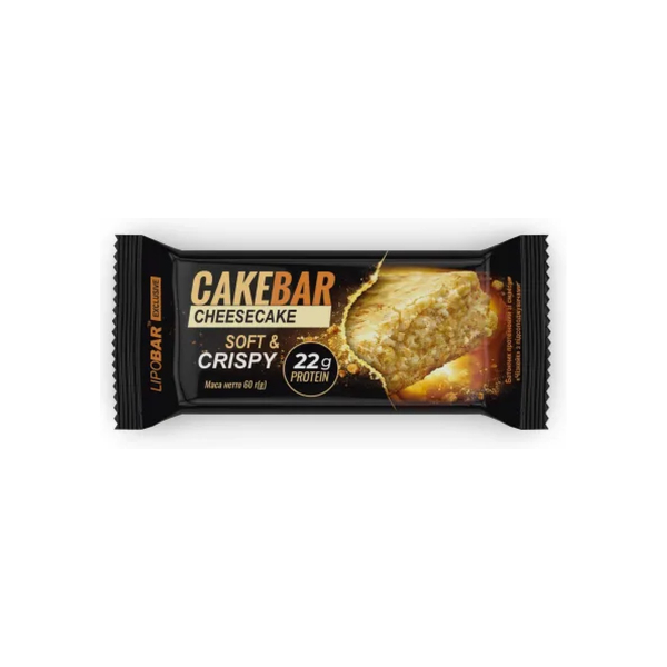 Протеїновий батончик Lipobar CakeBar (чизкейк) 60 г