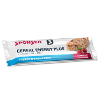 Енергетичний батончик Sponser Cereal Energy Plus (журавлина) 40 г