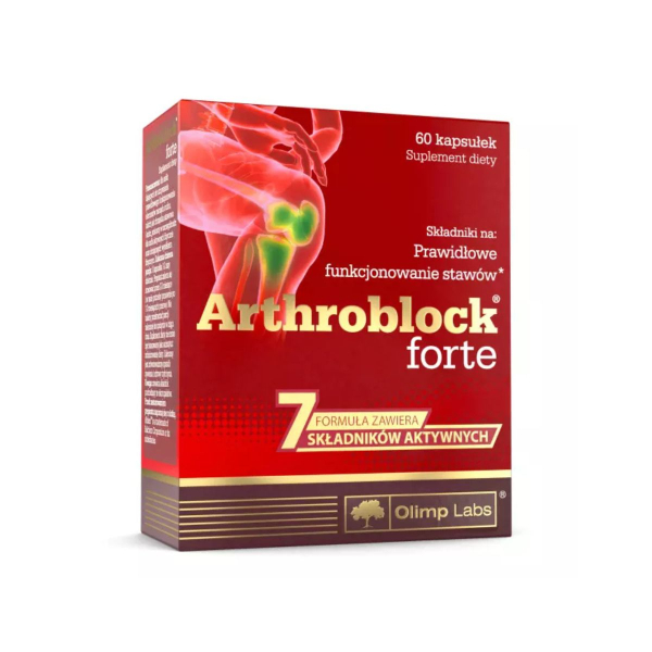 Хондропротекторный комплекс Olimp Arthroblock Forte, 60 капсул