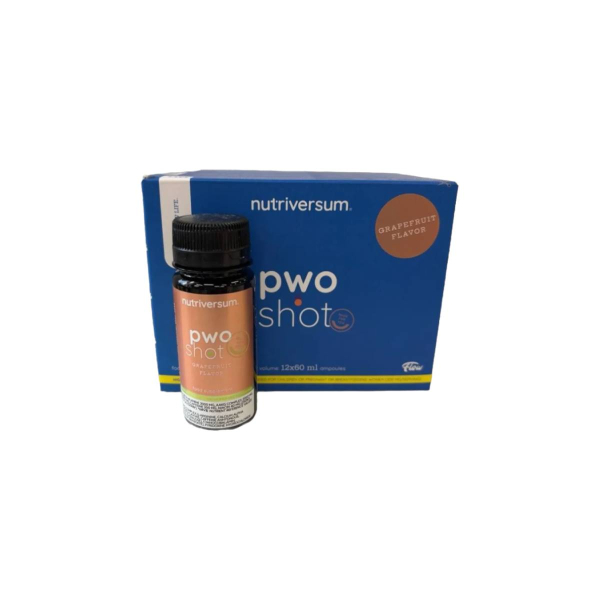 Передтренувальний напій Nutriversum Flow PWO Shot (грейпфрут) 60 мл 