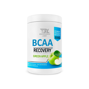 Амінокислоти Bodyperson Labs BCAA Recovery (зелене яблуко) 500 г