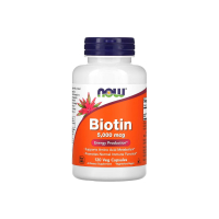 Биотин Now Foods Biotin, 5000 мкг, 120 капсул