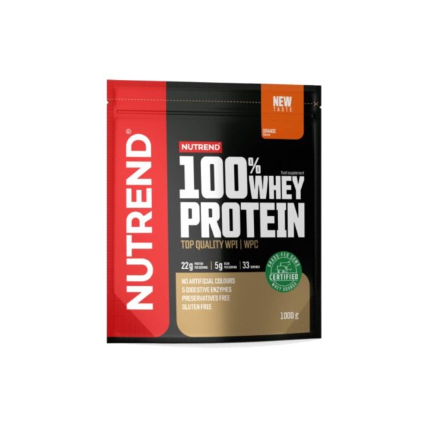 Протеин Nutrend 100% Whey Protein (апельсин) 1000 г