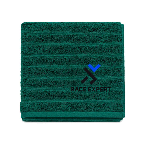 Банний рушник Race Expert Шарпей (зелений) 135 × 70 см