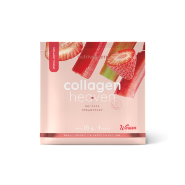 Колаген Nutriversum Collagen Heaven (ревінь/полуниця) 15 г