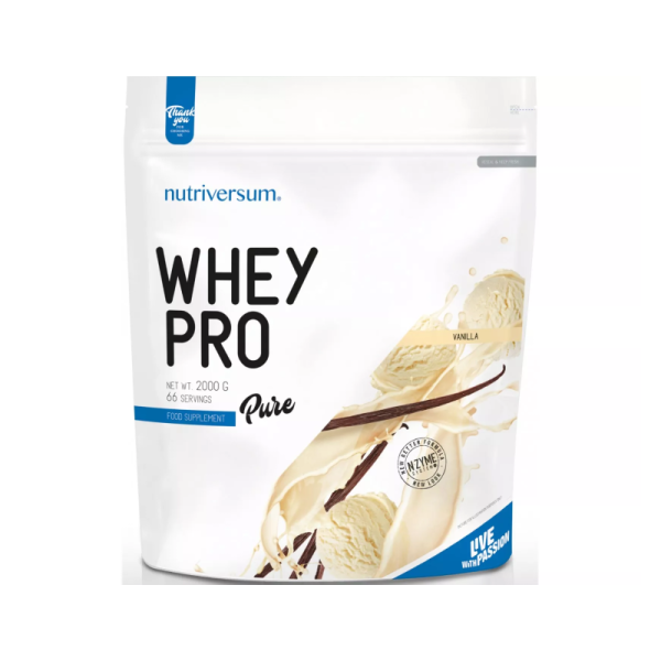 Протеин Nutriversum Whey Pro (ваниль) 2000 г