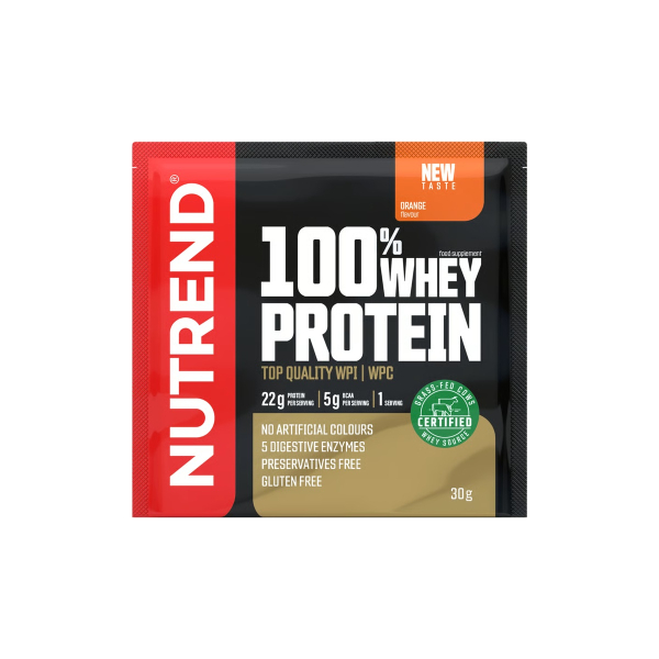 Протеин Nutrend 100% Whey Protein (апельсин) 30 г