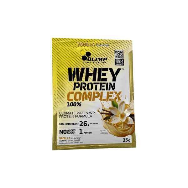 Сироватковий протеїн Olimp Whey Protein Complex 100% (ваніль) 35 г 