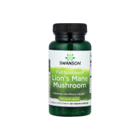 Їжовик гребінчастий Swanson Full Spectrum Lion's Mane Mushroom, 500 мг, 60 капсул