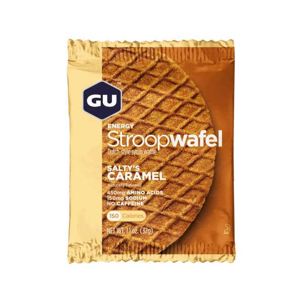 Энергетическая вафля GU Energy Stroopwafel (соленая карамель) 32 г