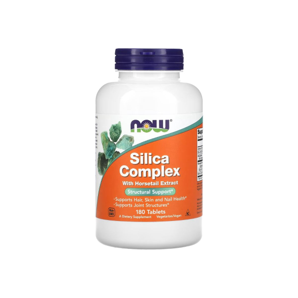 Добавка Now Foods Silica Complex, 180 таблеток