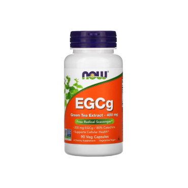 Екстракт зеленого чаю Now Foods EGCG, 400 мг, 90 капсул