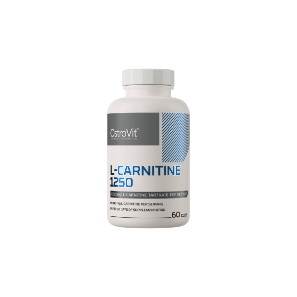 L-карнитин OstroVit L-Carnitine 1250 мг, 60 капсул