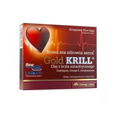 Олія криля Olimp Gold Krill, 30 капсул