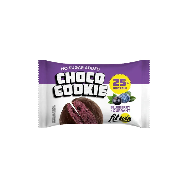 Протеиновое печенье FitWin Choco Cookie (черника и смородина) 40 г