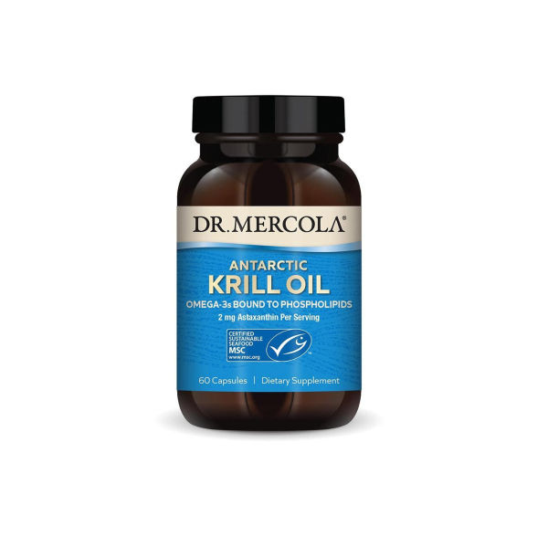 Олія криля Dr. Mercola Krill Oil, 60 капсул