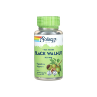 Черный орех Solaray Black Walnut, 500 мг, 100 капсул