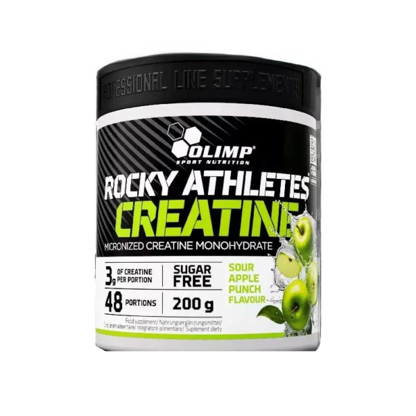 Креатин Olimp Rocky Athletes Creatine (яблочный пунш) 200 г