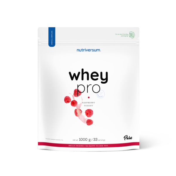 Протеин Nutriversum Whey Pro (малиновый йогурт) 1000 г