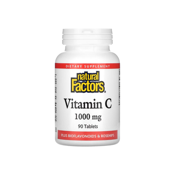 Вітамін Natural Factors Vitamin C 1000 мг, 90 таблеток