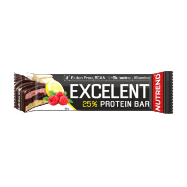 Протеїновий батончик Nutrend Excelent Protein bar (лимон + сир + малина з журавлиною) 85 г 