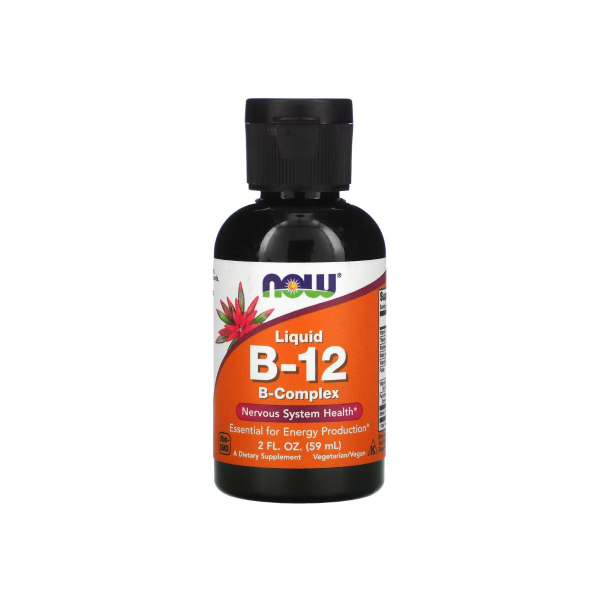 Жидкий витамин Now Foods B-12 Liquid B-Complex, 59 мл