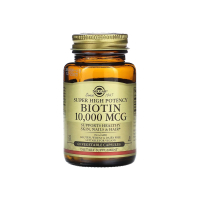 Біотин Solgar Biotin, 10000 мкг, 60 капсул