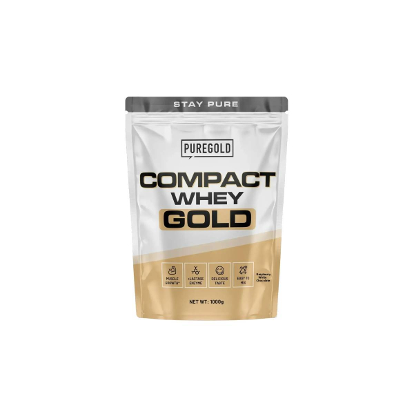 Сывороточный протеин PGP Compact Whey Gold (малина с белым шоколадом) 1000 г