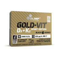 Вітаміни Olimp Gold Vit D3+K2 2000 IU Sport Edition, 60 капсул